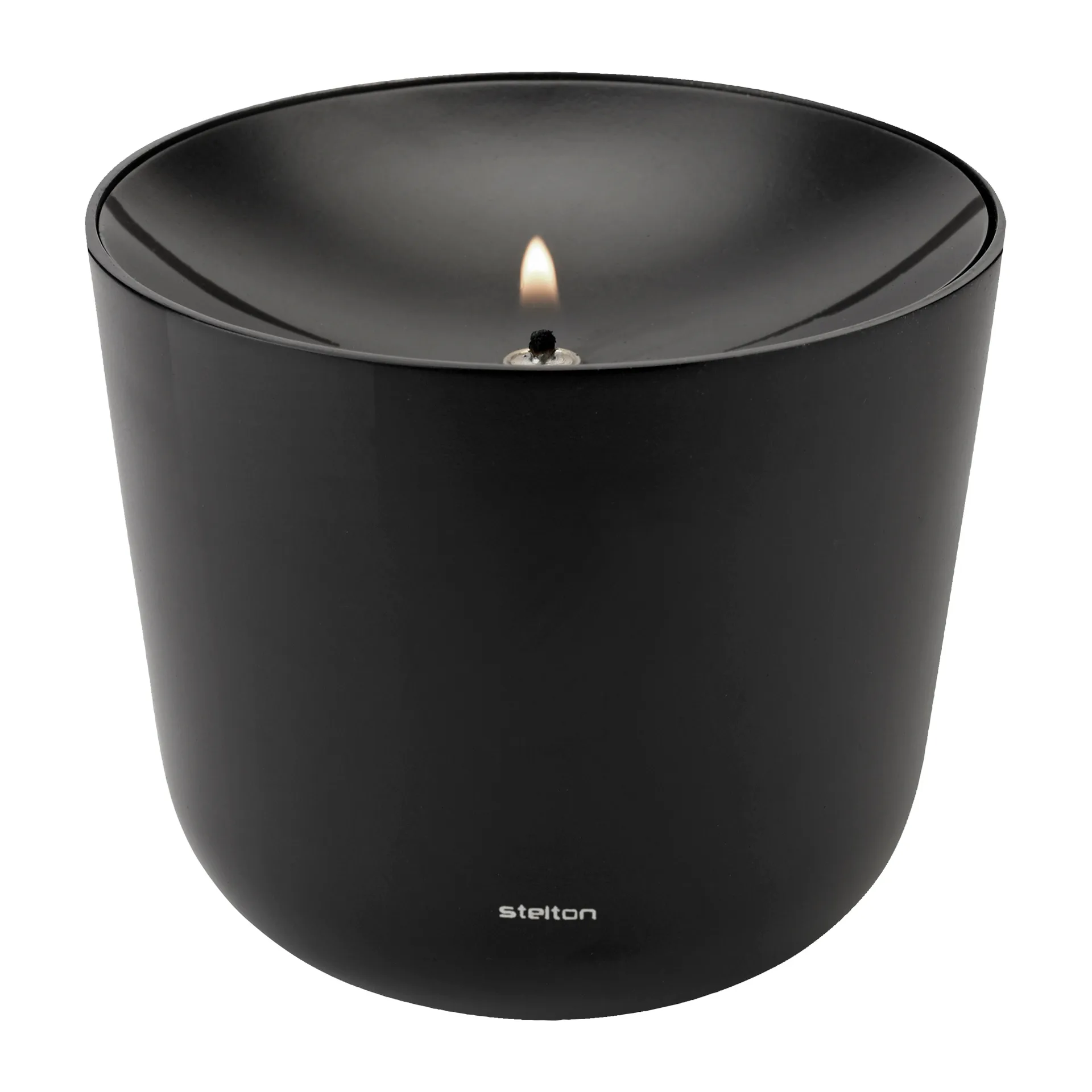 Solis 油灯 Ø11.5cm, 哑光黑色 Stelton