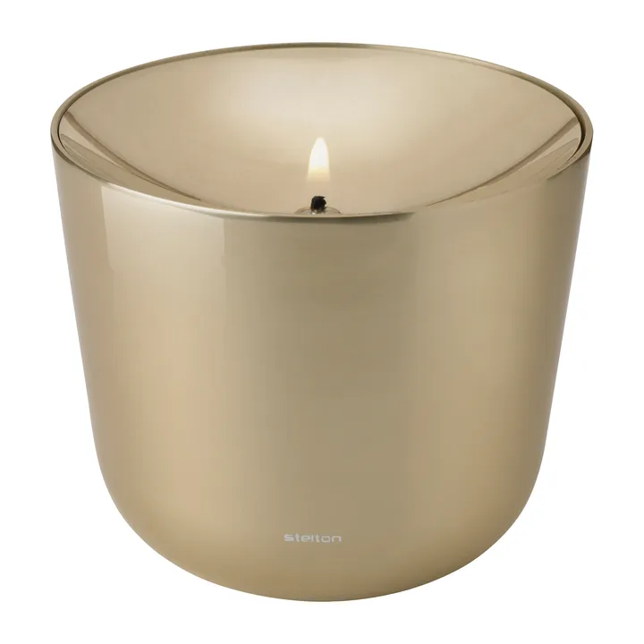 Solis 油灯 Ø11.5cm - 黄铜 - Stelton