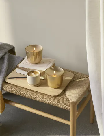 Solis 油灯 Ø11.5cm - 黄铜 - Stelton