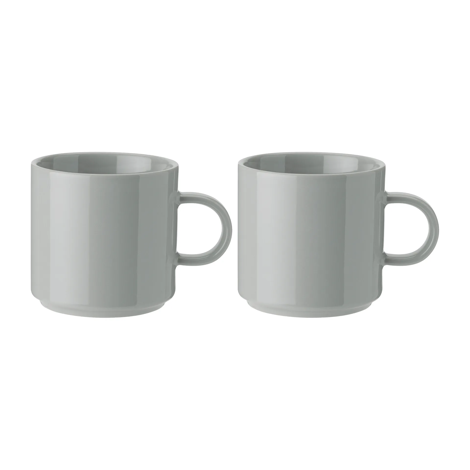 Stelton 马克杯 200ml 2件装, 浅灰色 Stelton