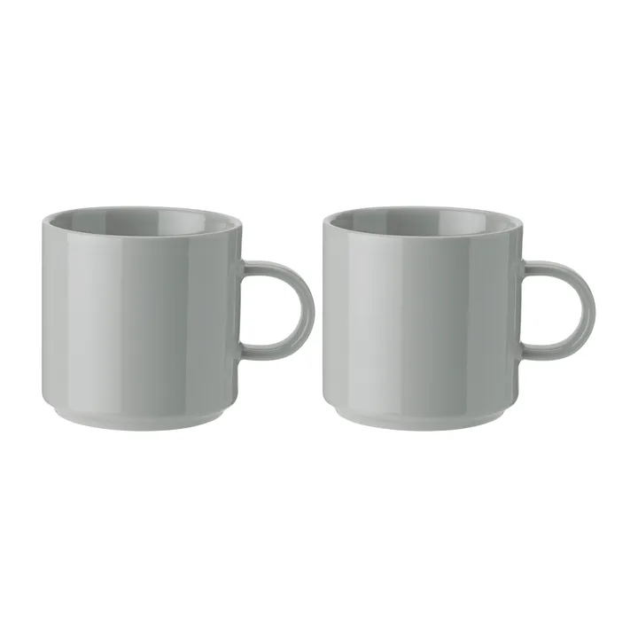 Stelton 马克杯 200ml 2件装 - 浅灰色 - Stelton