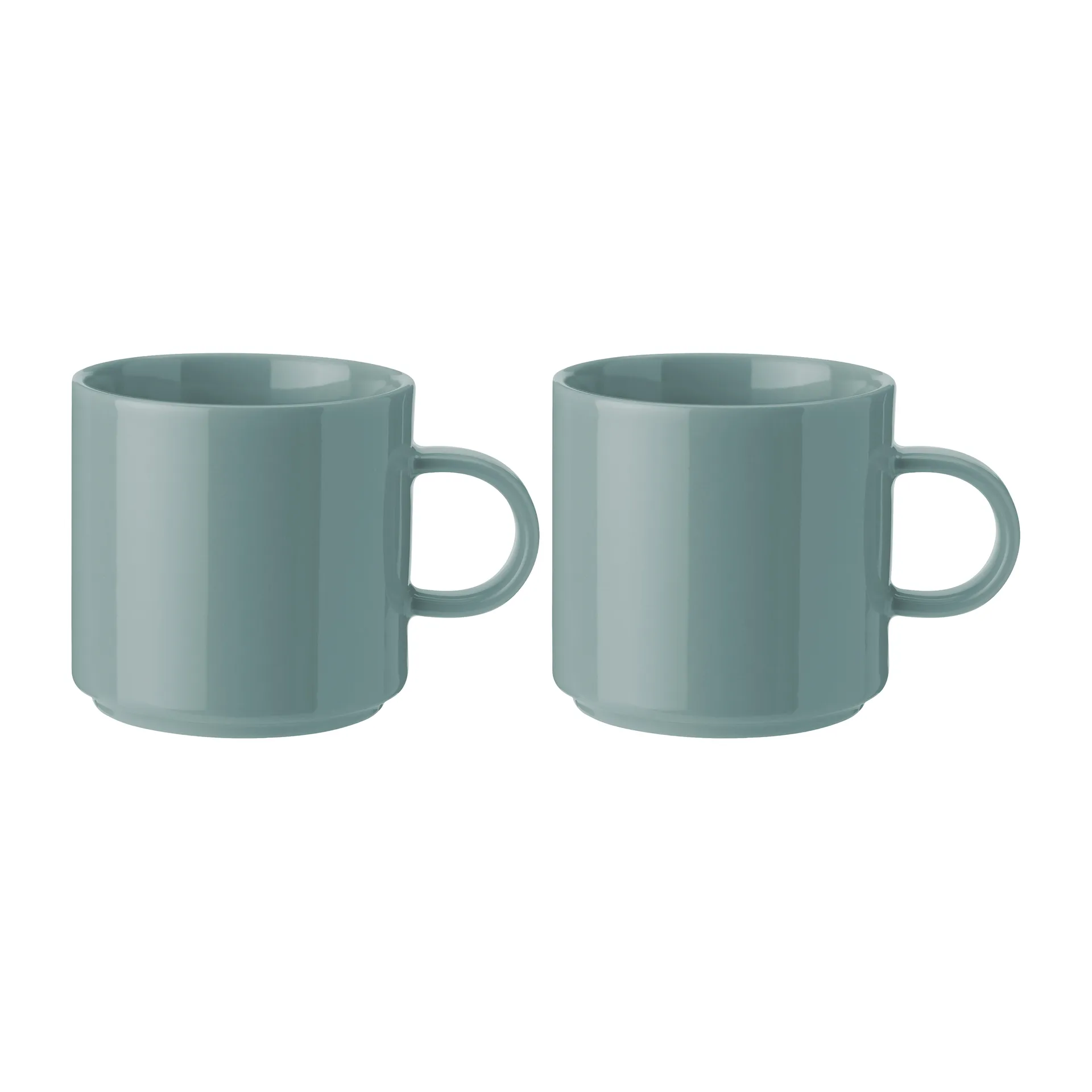 Stelton 马克杯 200ml 2件装, 灰绿色 Stelton