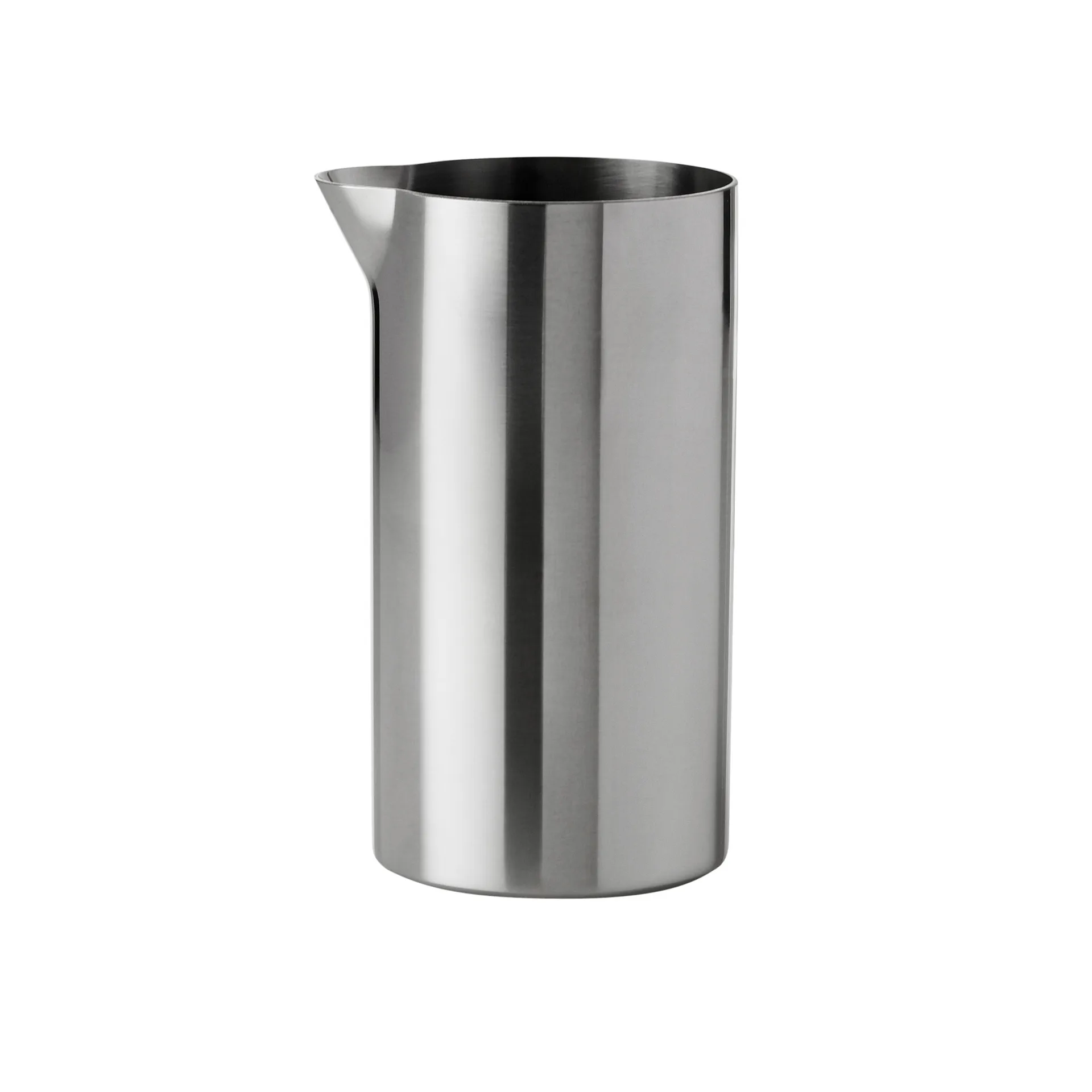 Stelton AJ 圆柱形奶壶 150ml, 不锈钢 Stelton