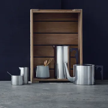 Stelton AJ 圆柱形奶壶 150ml - 不锈钢 - Stelton