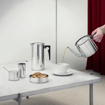 Stelton AJ 圆柱形奶壶 150ml - 不锈钢 - Stelton