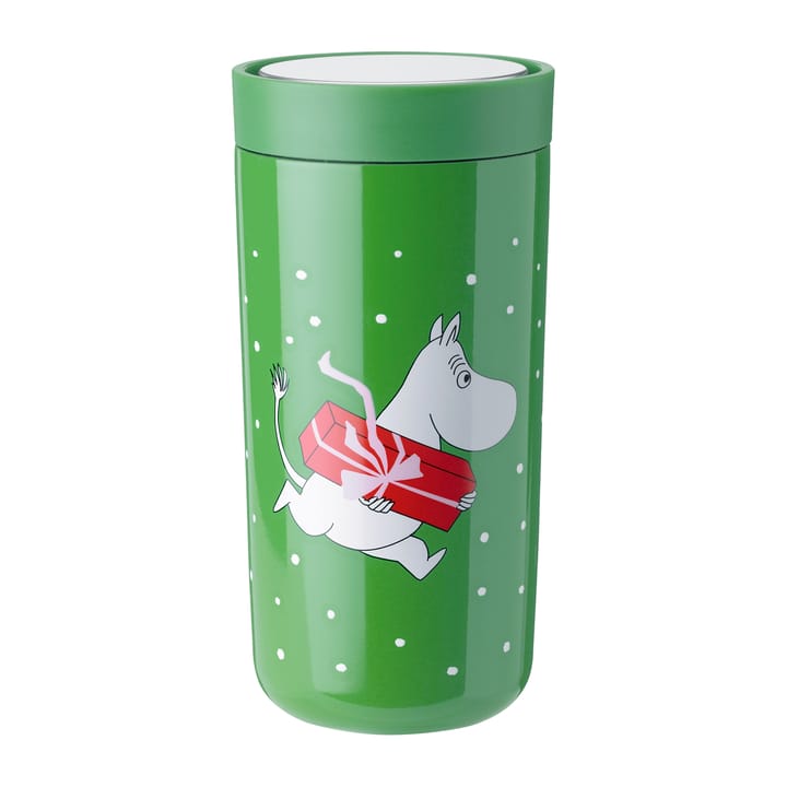 Stelton TOGO CLICK 系列 姆明 保温杯 400ml - 绿色 - Stelton
