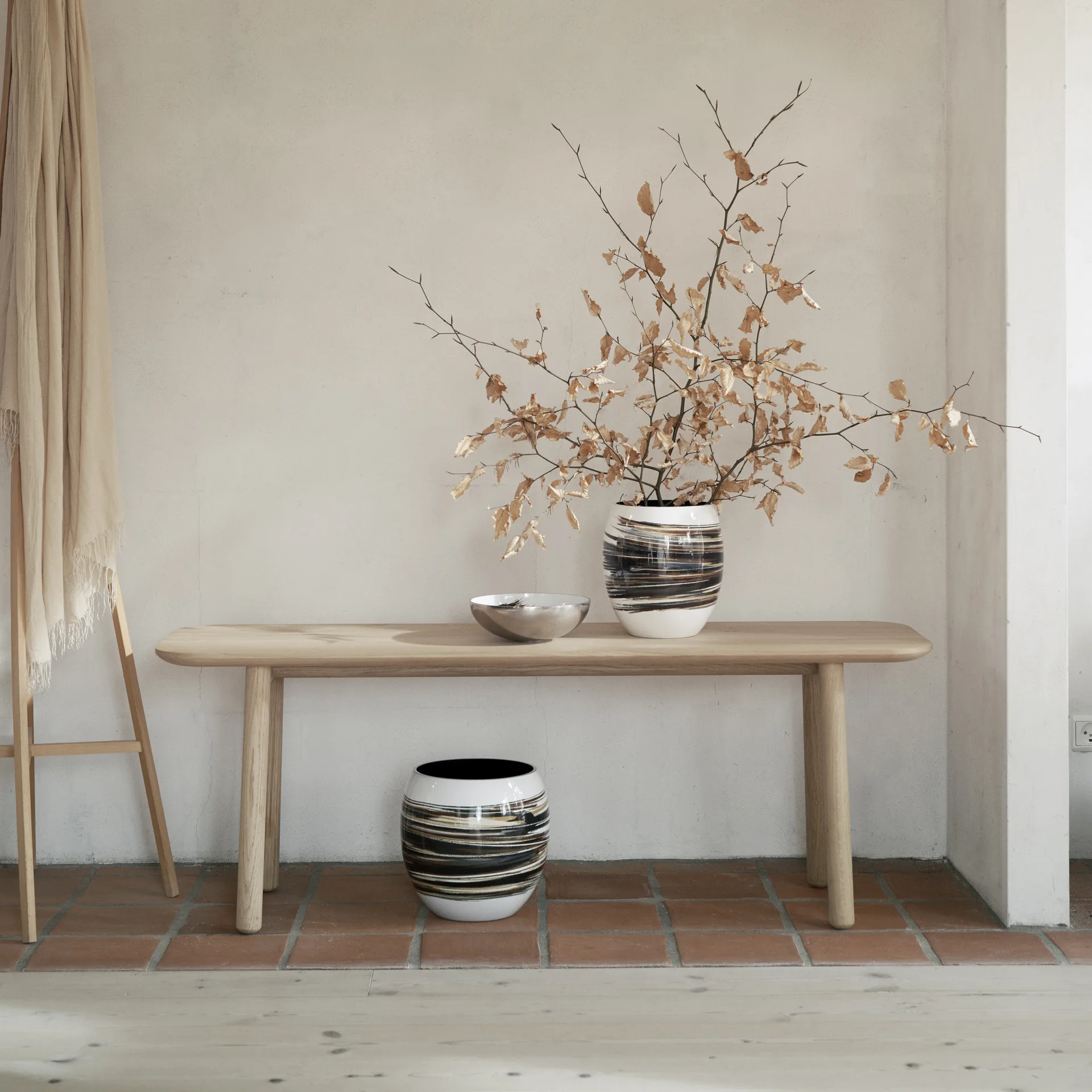 Stockholm Lignum  花瓶 , Ø22.5 cm Stelton