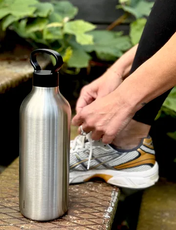 Tabi保温瓶 1升 - 钢色 - Stelton