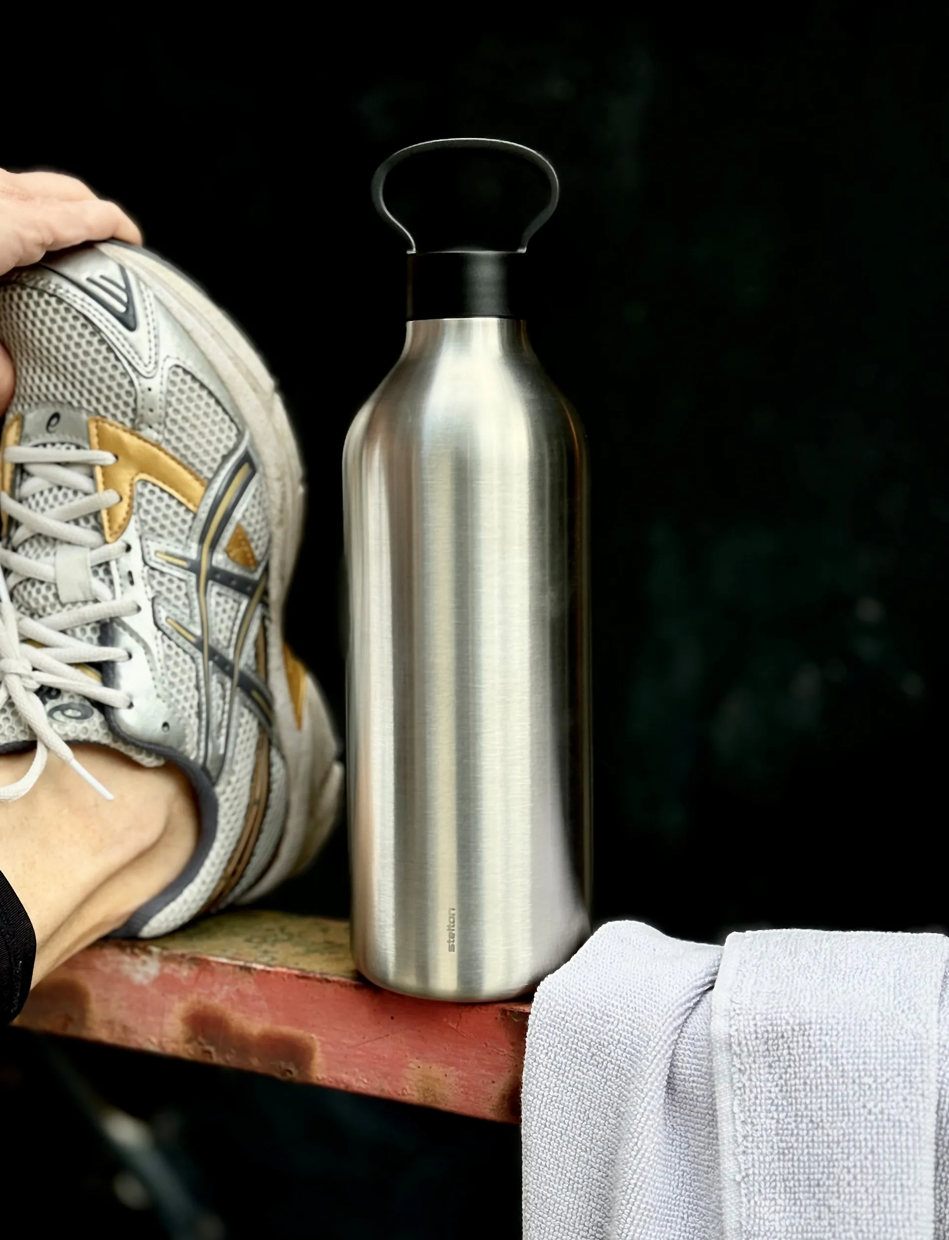 Tabi 热水瓶bottle 1 L, Steel Stelton