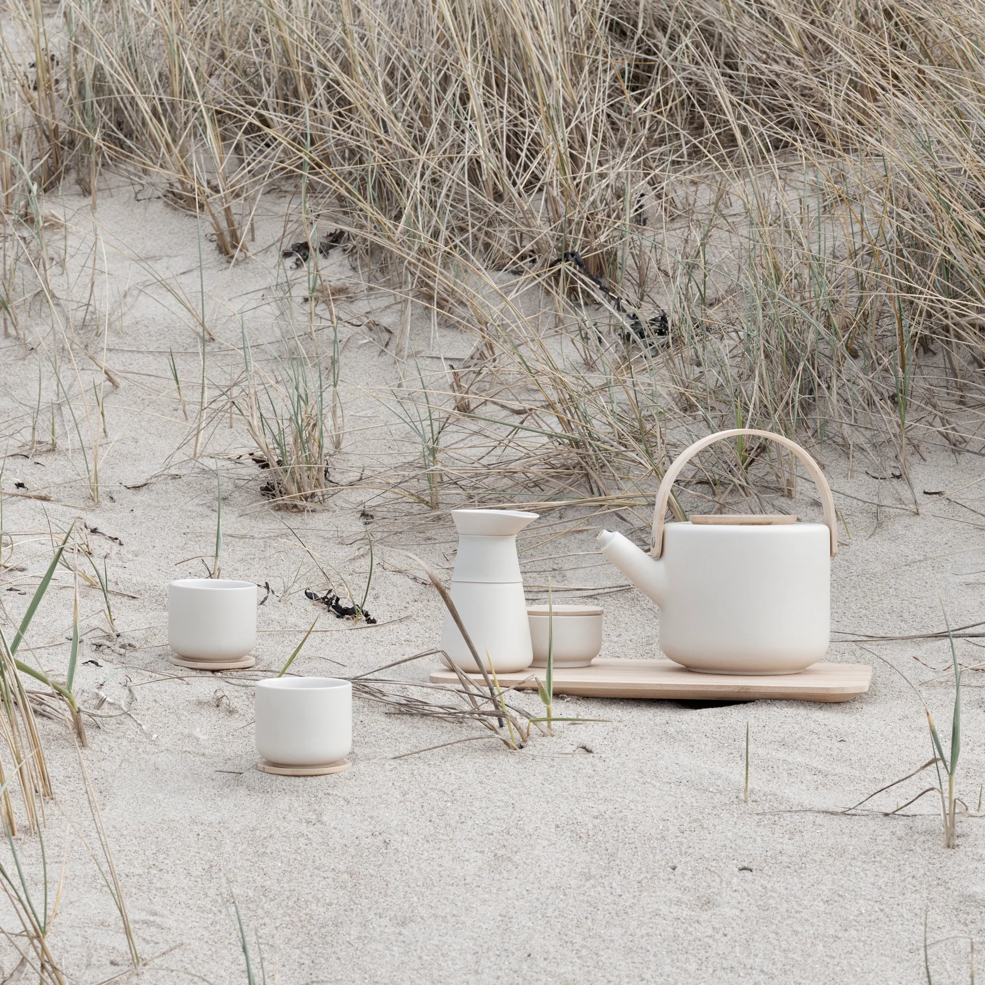 Theo milk pitcher 0.4 l, 沙色 Stelton
