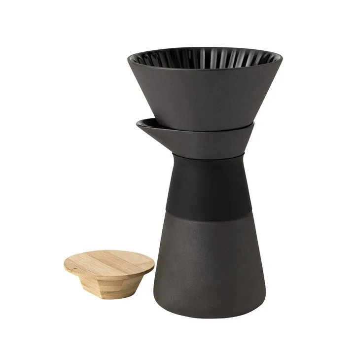 Theo咖啡壶 - 黑色 - Stelton