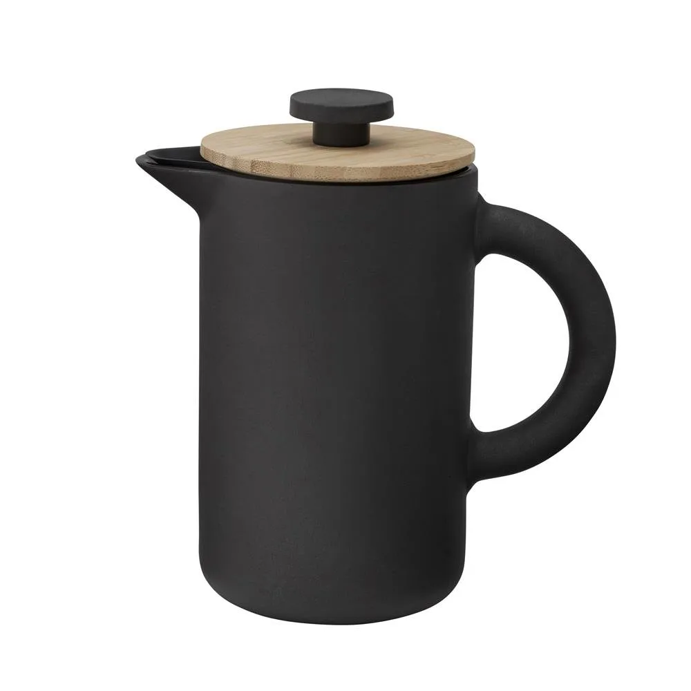 Theo法式压滤咖啡壶, 黑色 Stelton