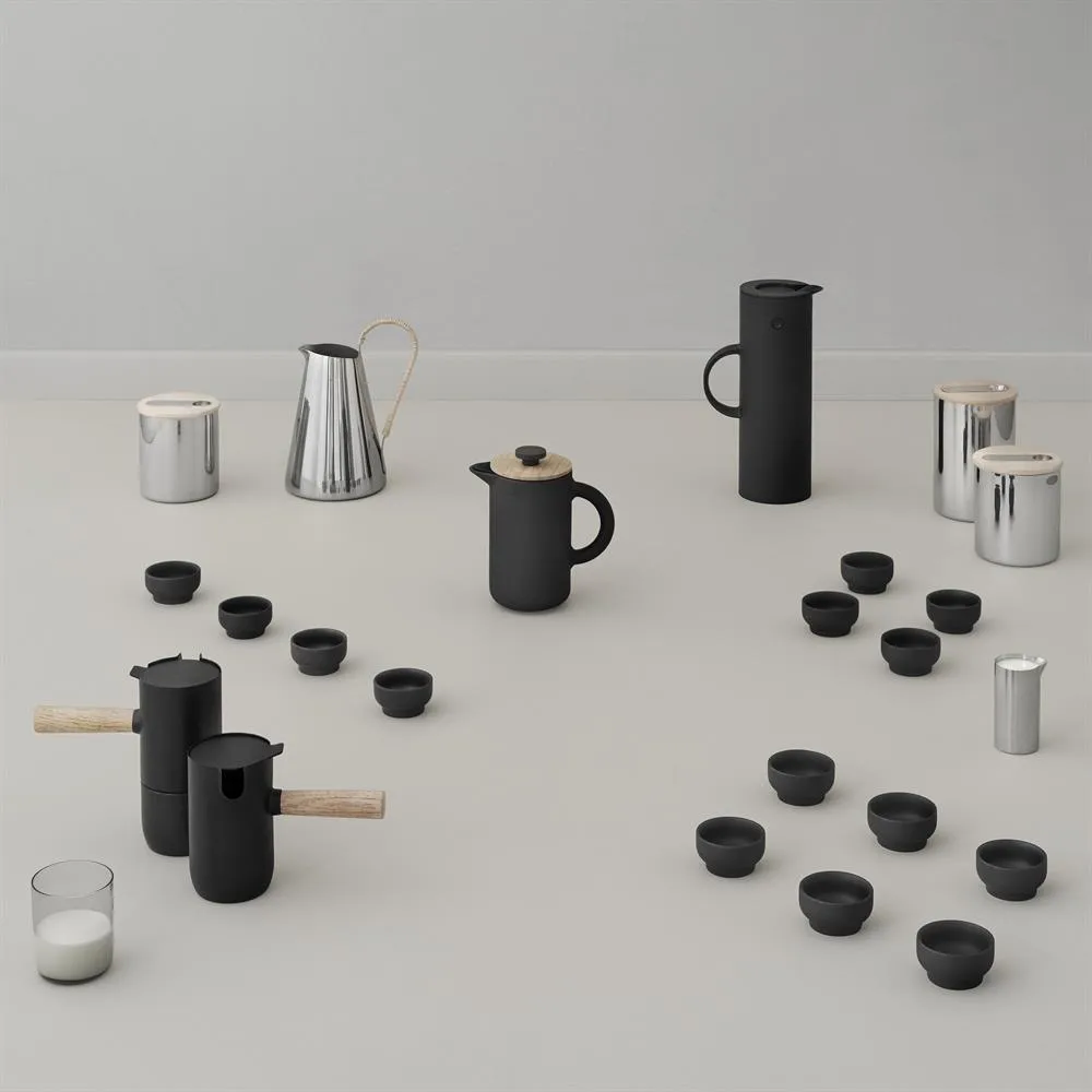 Theo法式压滤咖啡壶, 黑色 Stelton