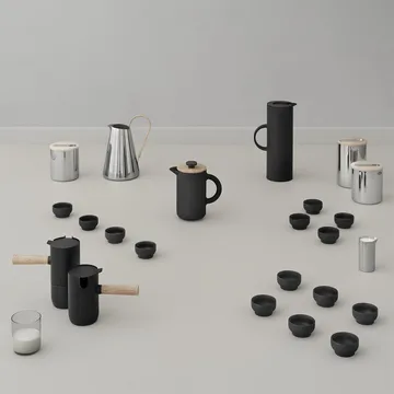 Theo法式压滤咖啡壶 - 黑色 - Stelton
