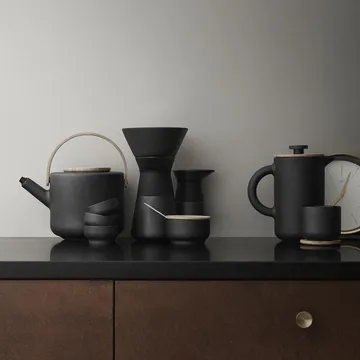 Theo法式压滤咖啡壶 - 黑色 - Stelton