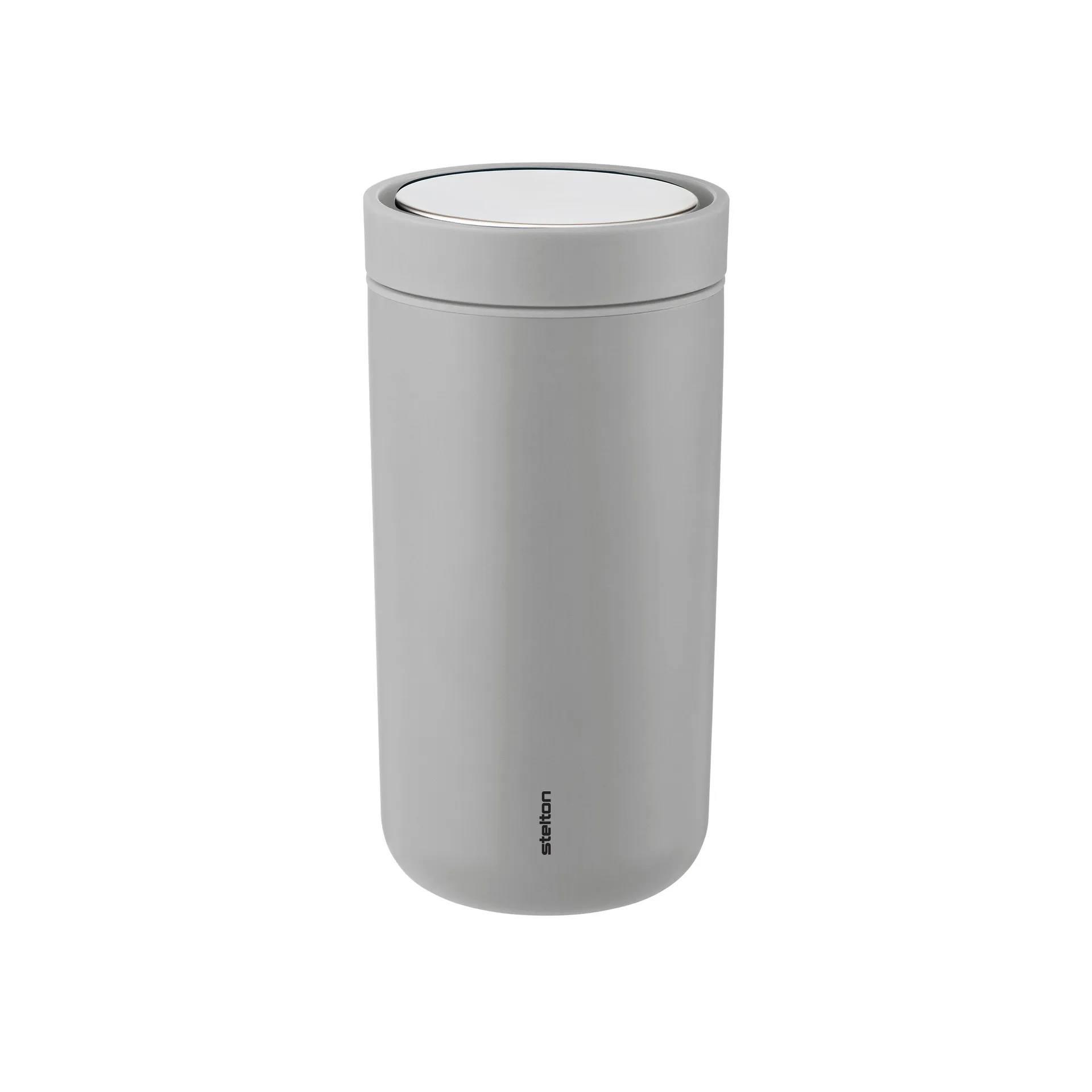 To Go Click 马克杯 200ml, mat light 灰色 Stelton