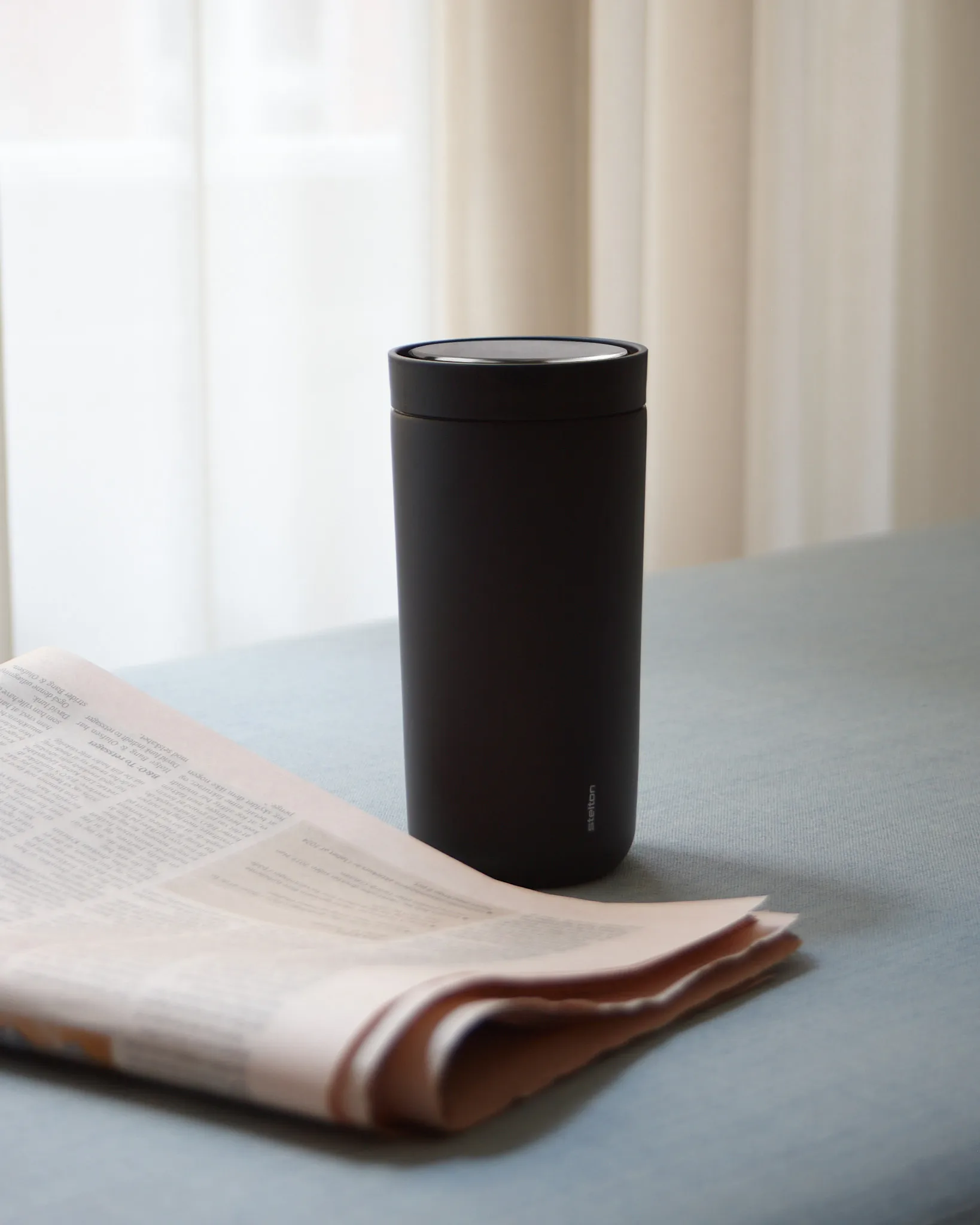 To Go Click 马克杯 200ml, 柔软款黑色 Stelton