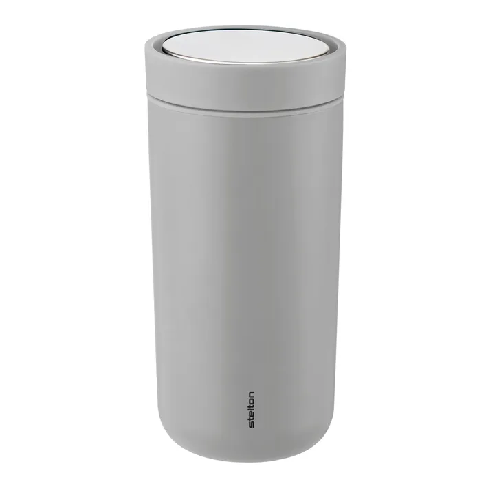 To Go Click 随行马克杯 400ml - matte light 灰色 - Stelton