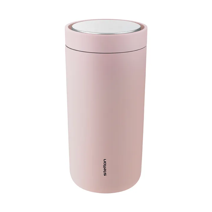 To Go Click 随行马克杯 400ml - Soft 玫瑰色 - Stelton