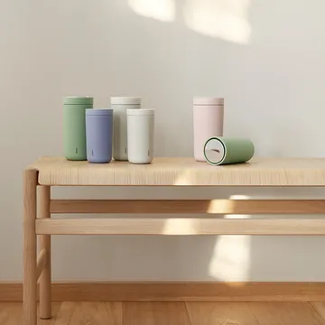 To Go Click 随行马克杯 400ml - Soft 玫瑰色 - Stelton