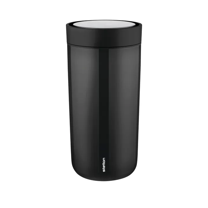 To Go Click 随行马克杯 400ml - 黑色 - Stelton