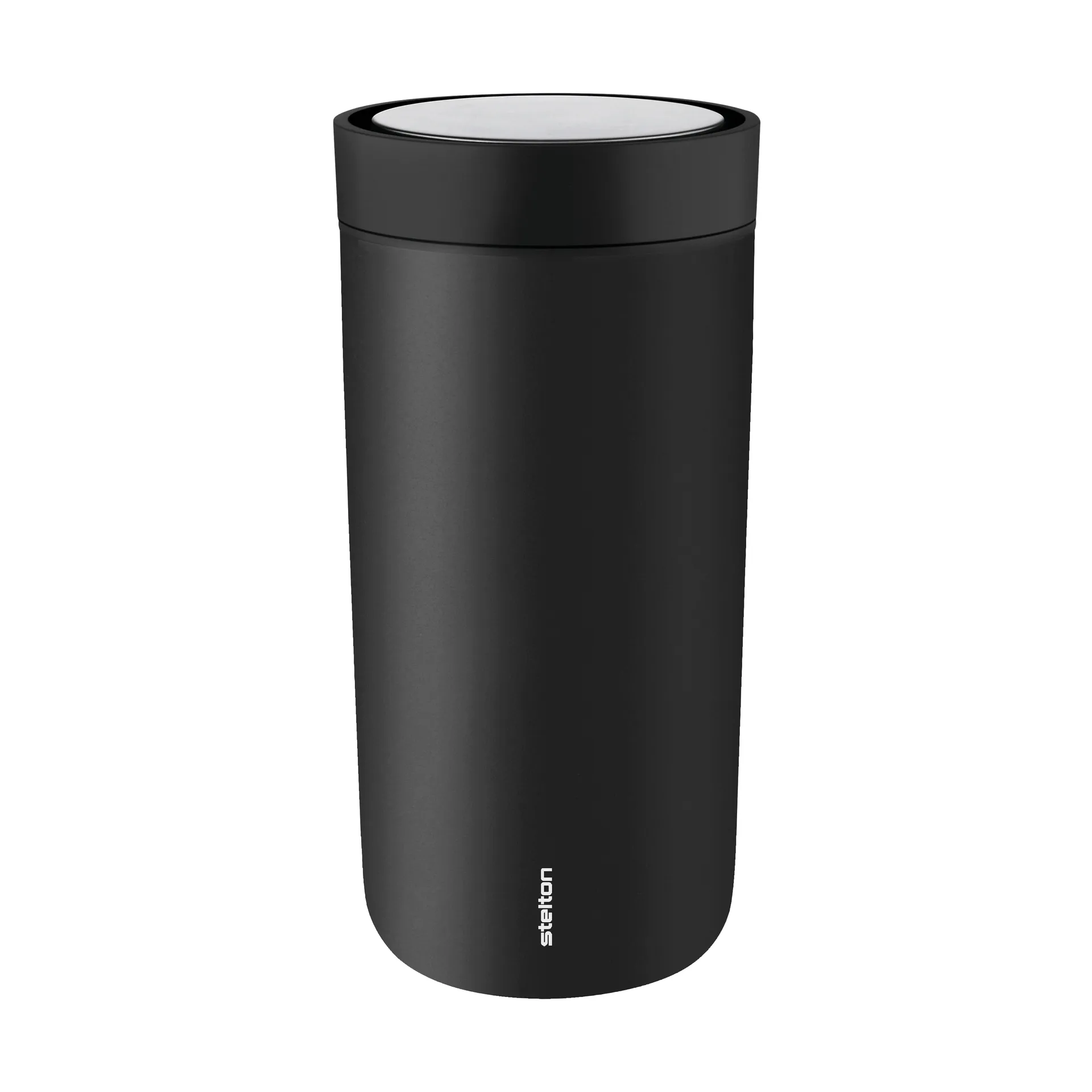 To Go Click 随行马克杯 400ml, 黑色软款 Stelton
