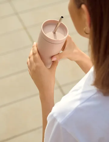 To Go Sip带吸管保温马克杯 0.4升 - 石楠花色 - Stelton