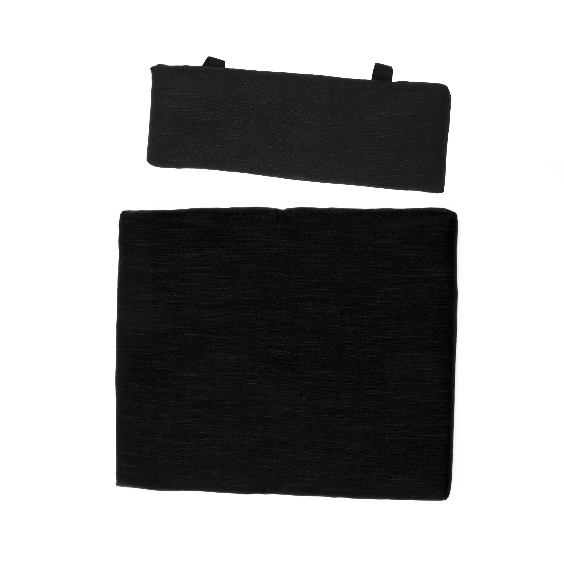 Muskö 座垫 和 neck pillow, 黑色 Stockamöllan