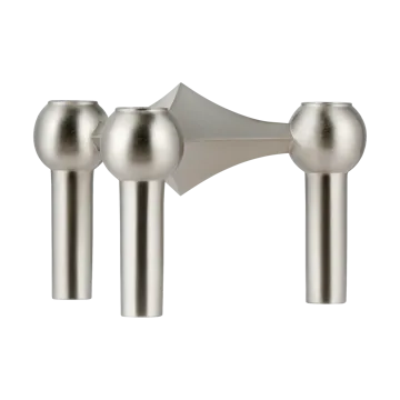 Nagel 烛台 - Brushed 镀铬色 - STOFF