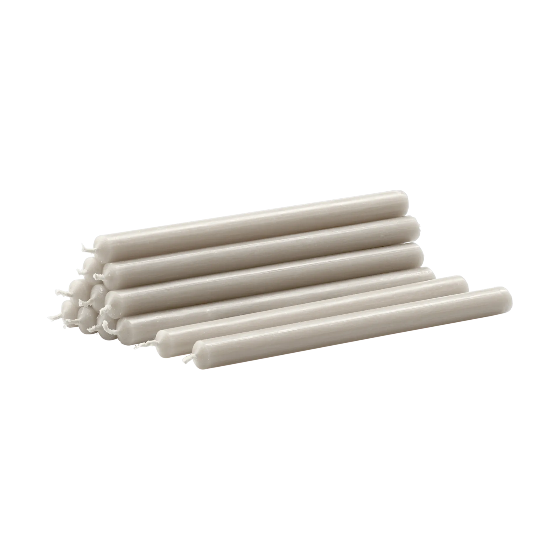 Nagel candles 12件套装, Linen grey STOFF