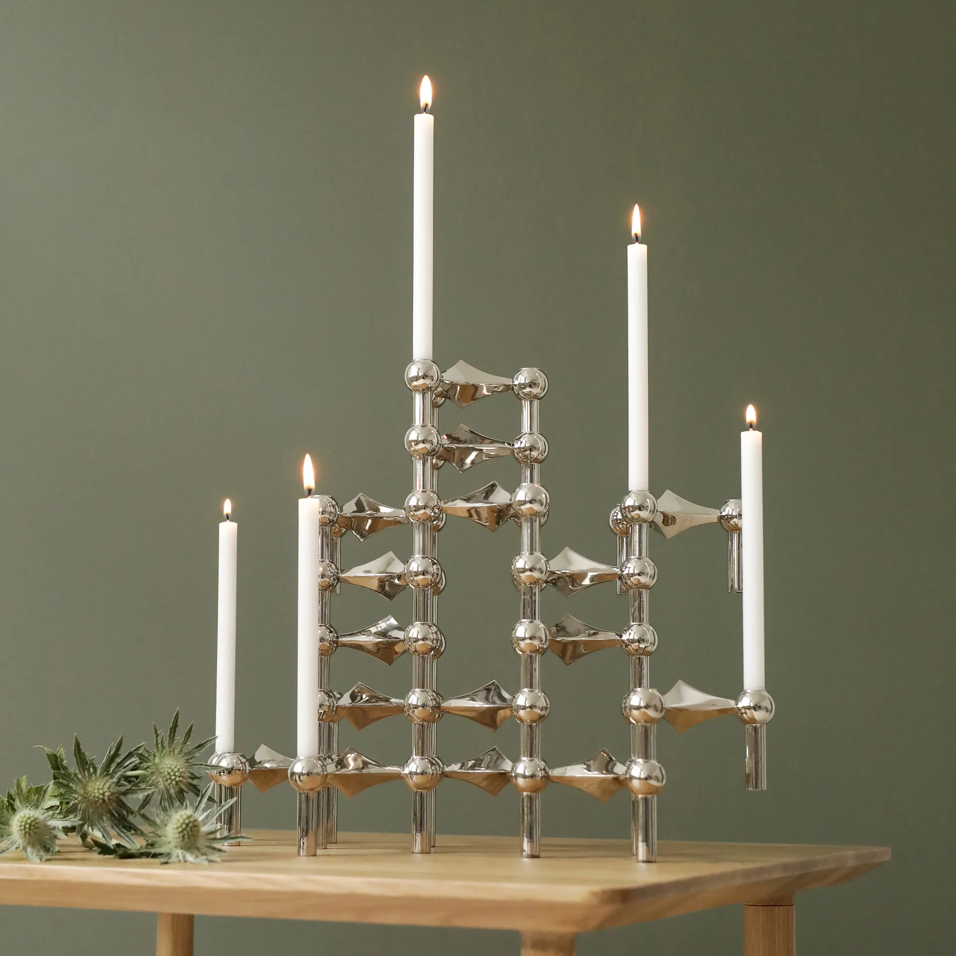 Nagel 烛台, chrome STOFF