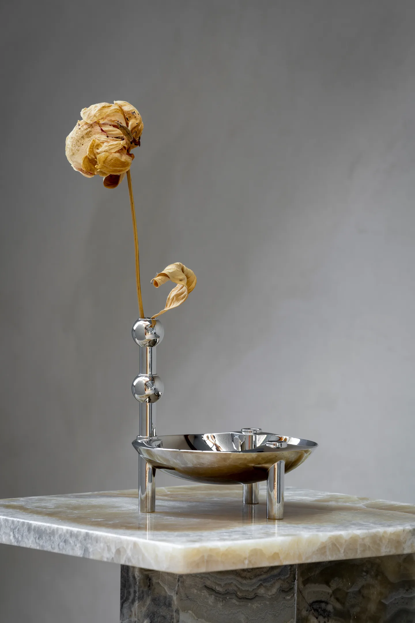 Nagel 碗  , chrome STOFF