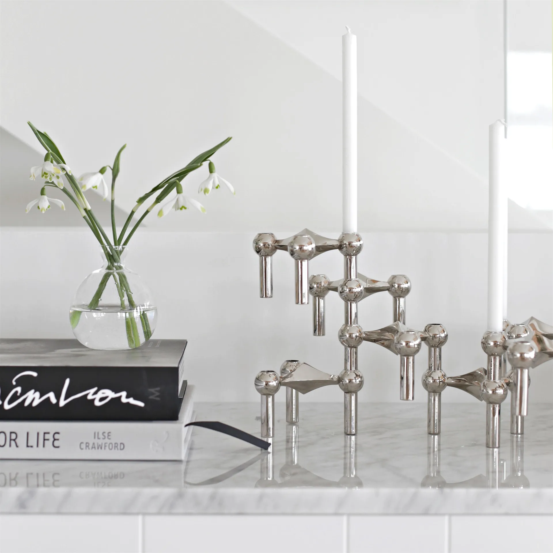 Nagel 烛台, chrome STOFF