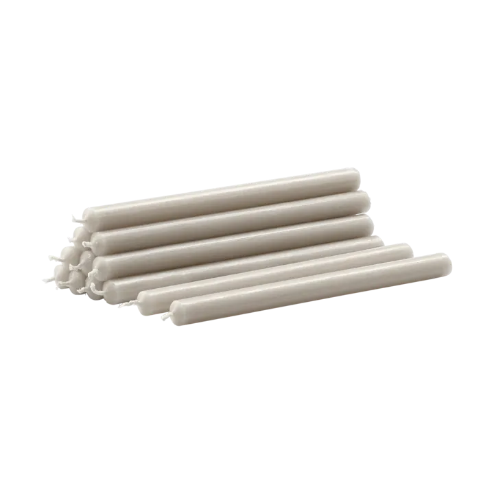 Nagel candles 12件套装 - Linen grey - STOFF Nagel