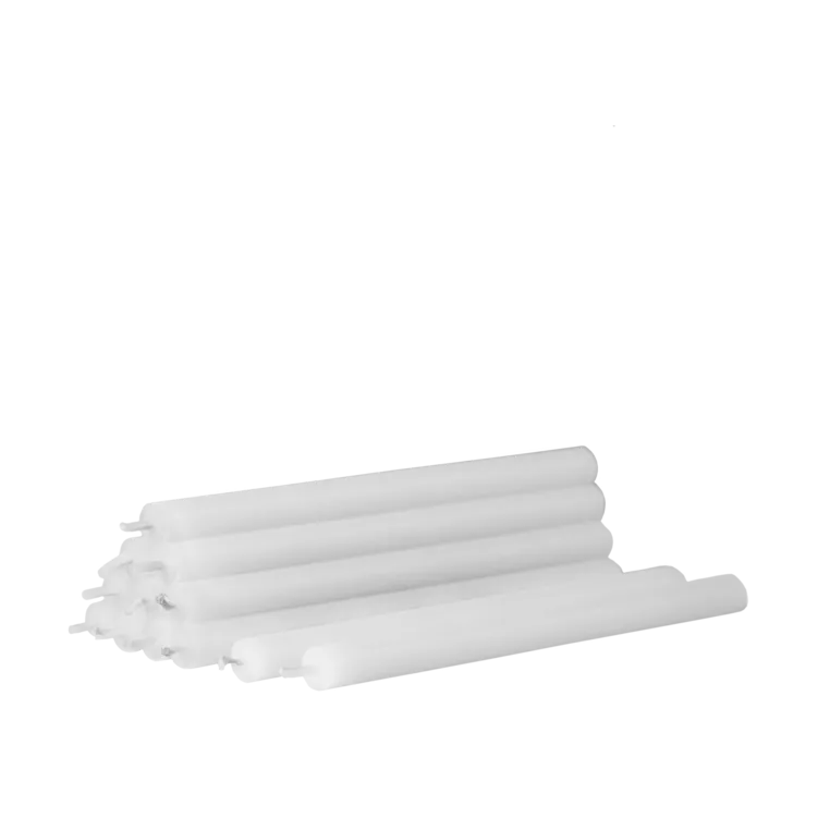 Nagel candles 12件套装, 白色 STOFF Nagel