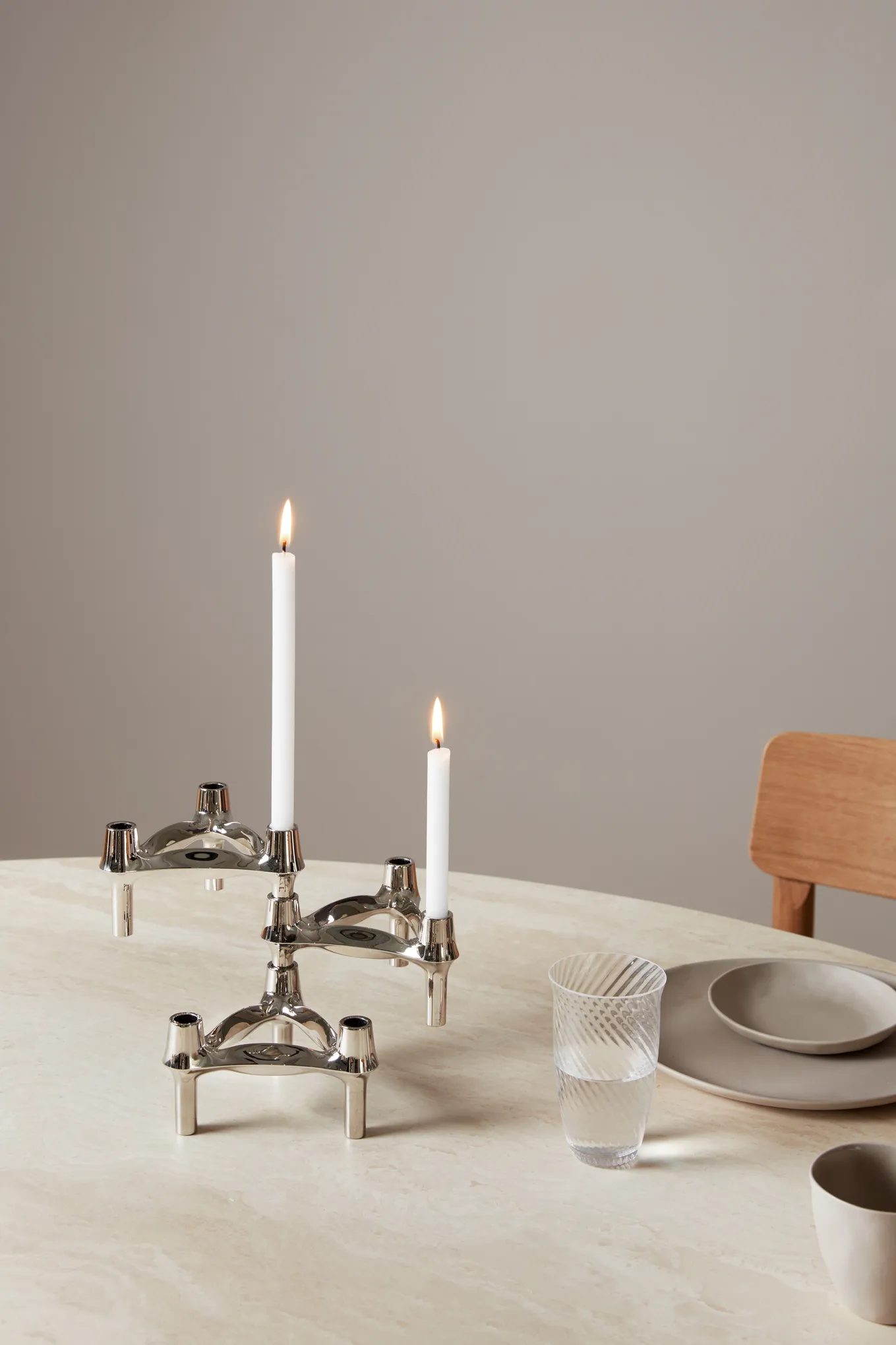 Nagel candles 12件套装, 白色 STOFF Nagel