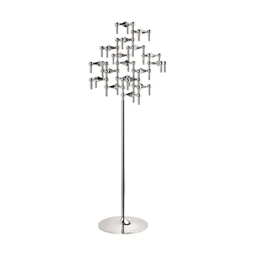 STOFF Nagel 落地烛台 70cm - 铬色 - STOFF Nagel