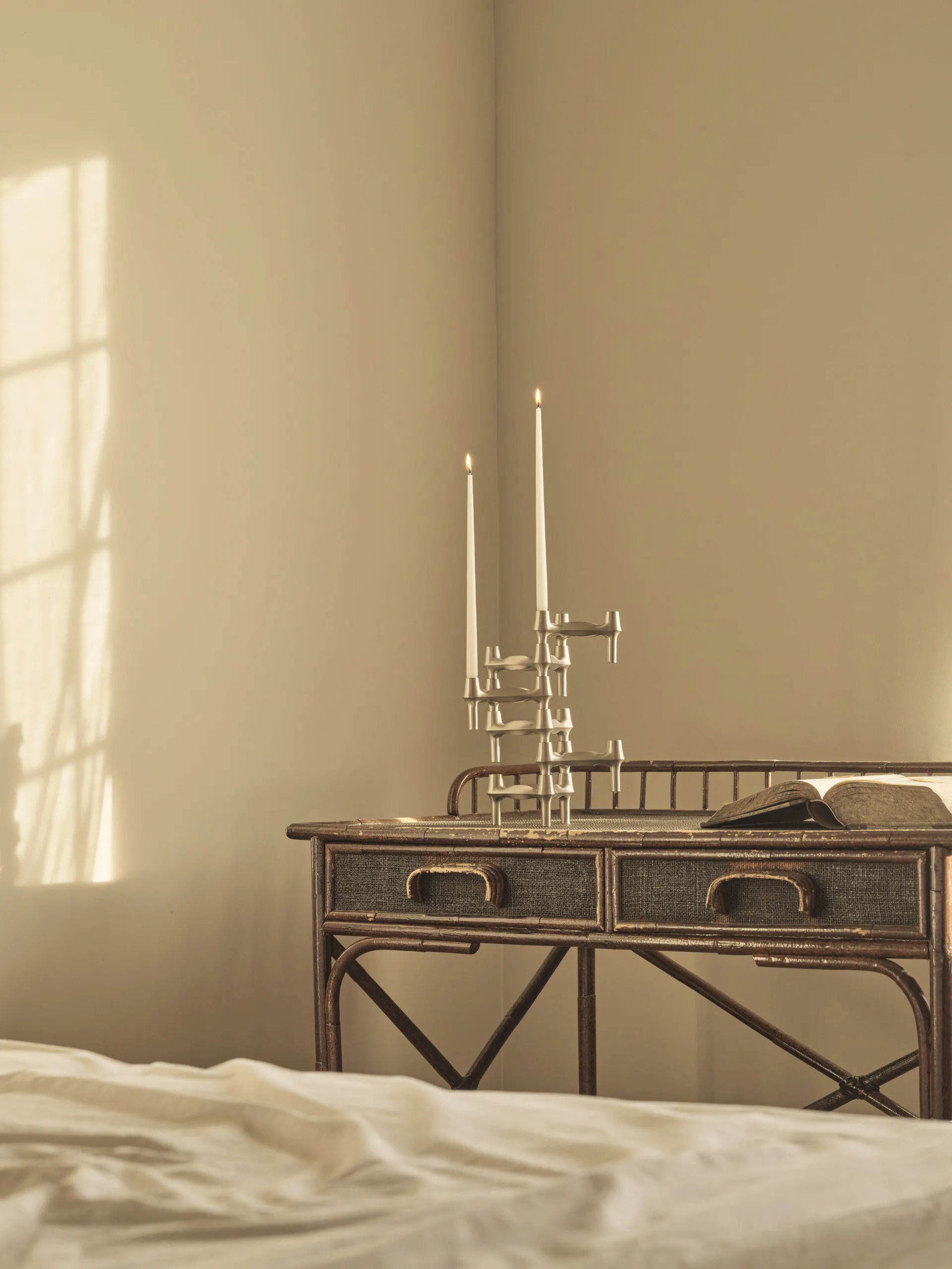 STOFF Nagel BMF 烛台 , Brushed 镀铬色 STOFF Nagel