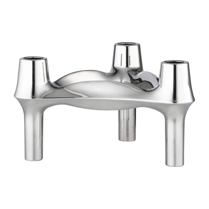 STOFF Nagel BMF 烛台 - 铬色 - STOFF Nagel