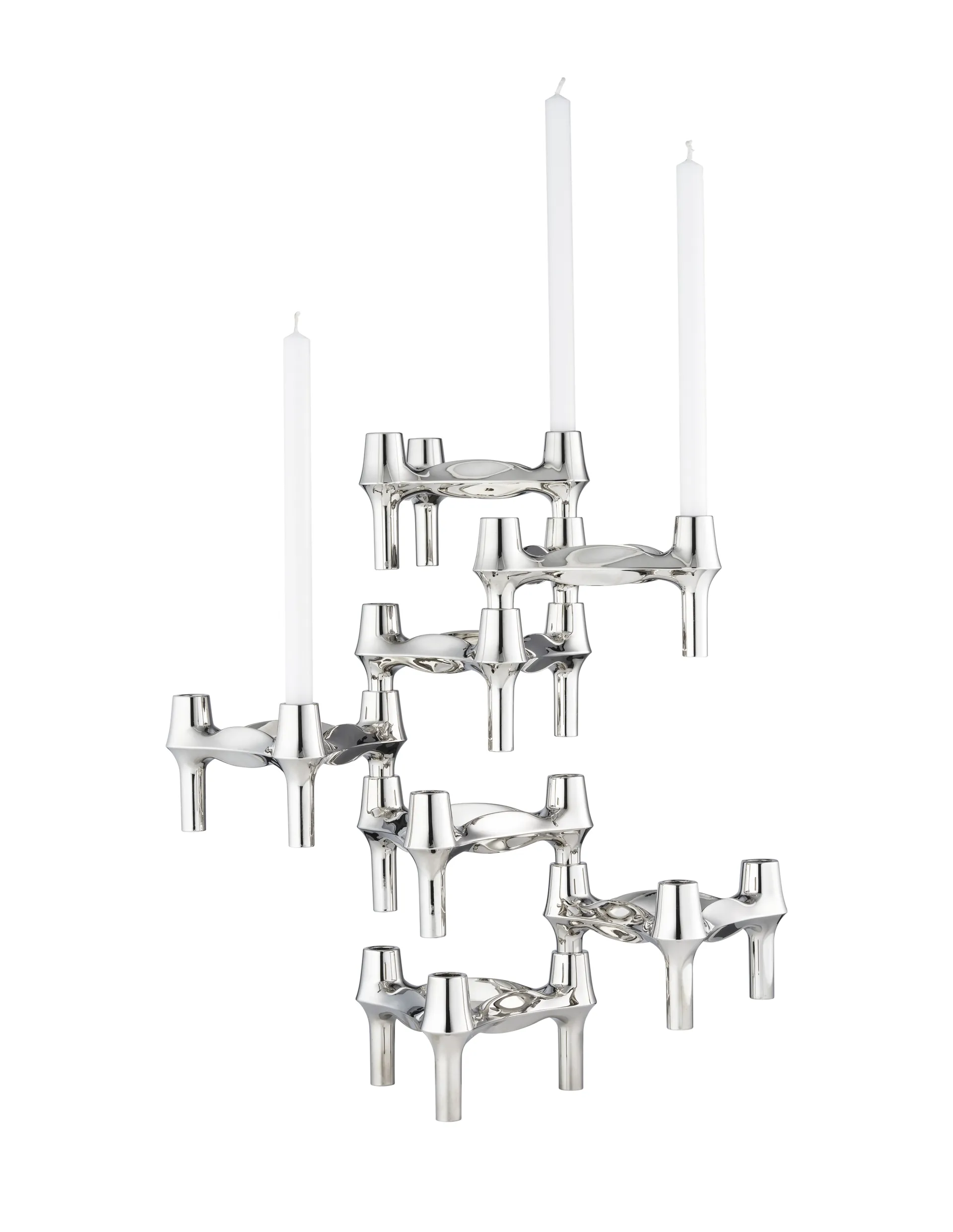 STOFF Nagel BMF 烛台, 铬色 STOFF Nagel