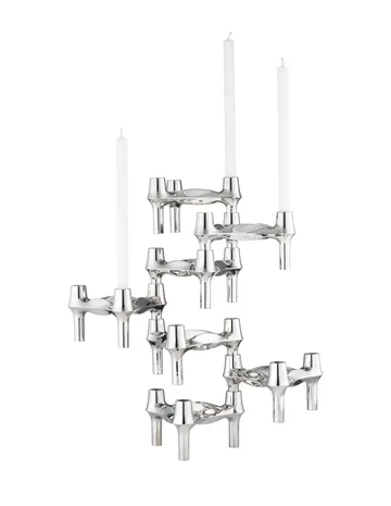 STOFF Nagel BMF 烛台 - 铬色 - STOFF Nagel