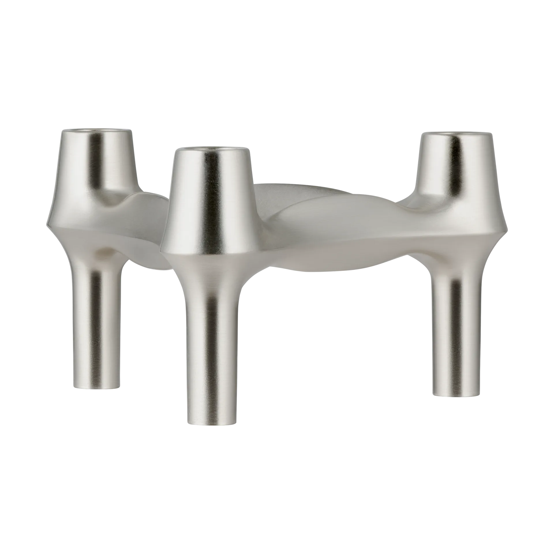 STOFF Nagel BMF 烛台, 拉丝铬 STOFF Nagel
