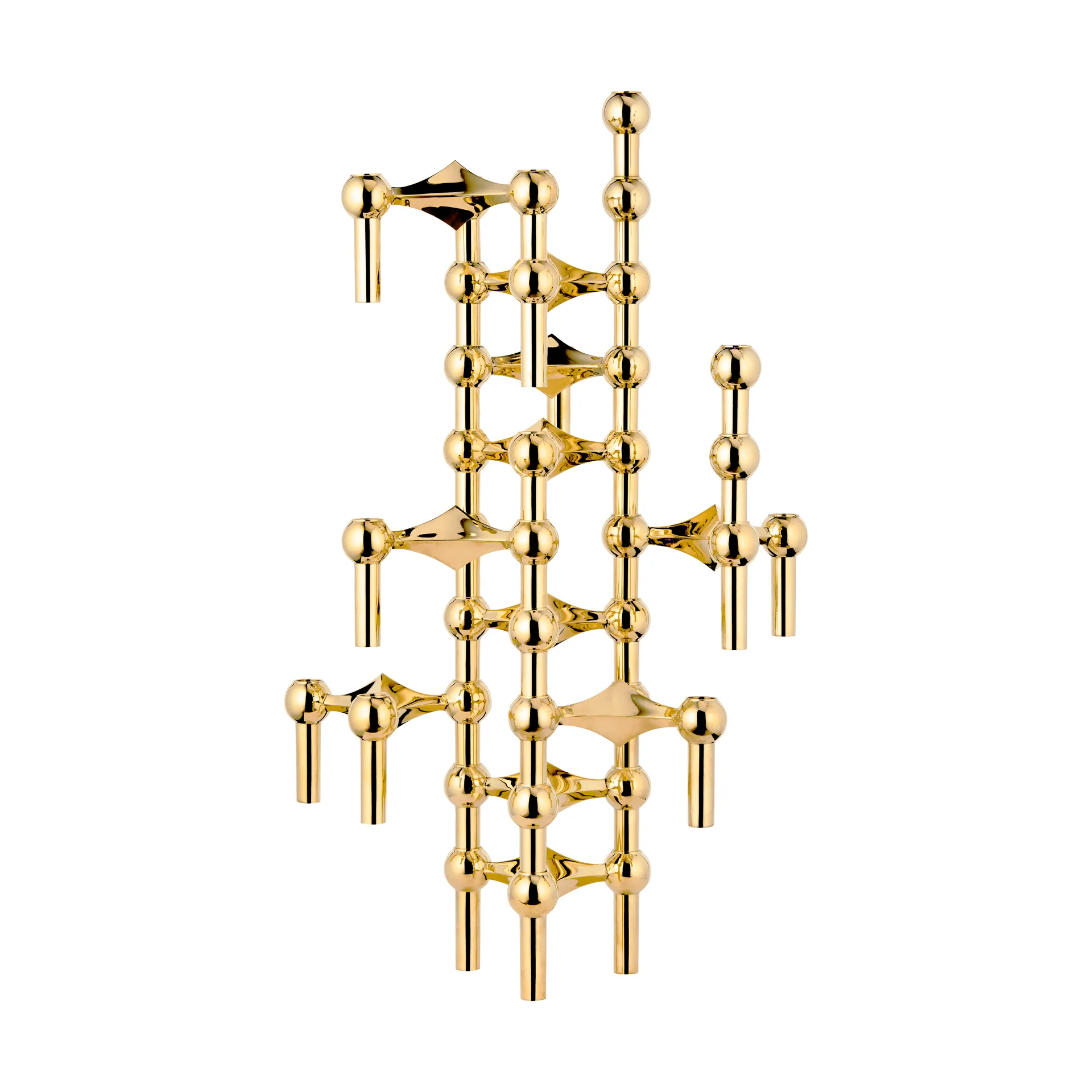 STOFF Nagel 烛台 三件套装, brass STOFF Nagel