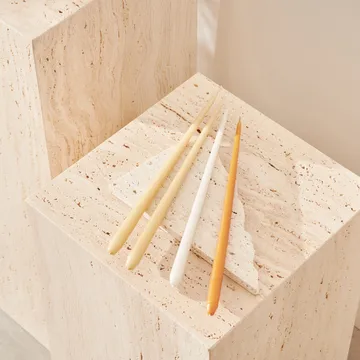 STOFF Nagel 锥形蜡烛 by ester & erik 六件套装 - Ginger - STOFF Nagel