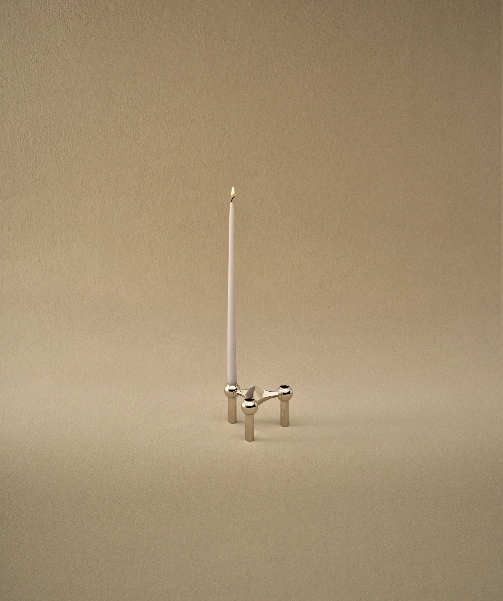 STOFF Nagel 锥形蜡烛 by ester & erik 六件套装, Light lavender STOFF Nagel