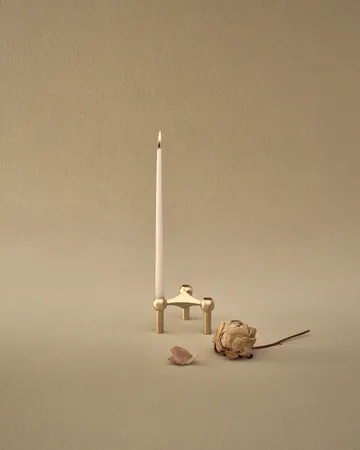 STOFF Nagel 锥形蜡烛 by ester & erik 六件套装 - Mellow 粉色 - STOFF Nagel