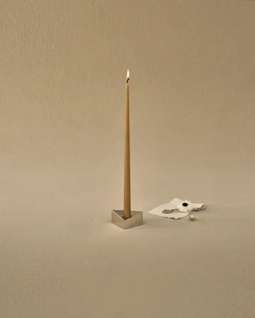 STOFF Nagel 锥形蜡烛 by ester & erik 六件套装 - Mustard - STOFF Nagel