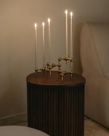 STOFF Nagel 锥形蜡烛 by ester & erik 六件套装 - Off-白色 - STOFF Nagel