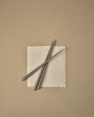 STOFF Nagel 锥形蜡烛 by ester & erik 六件套装 - Warm 灰色 - STOFF Nagel