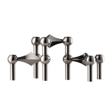 STOFF Nagel 烛台 三件套装 - 黑色 chrome - STOFF Nagel